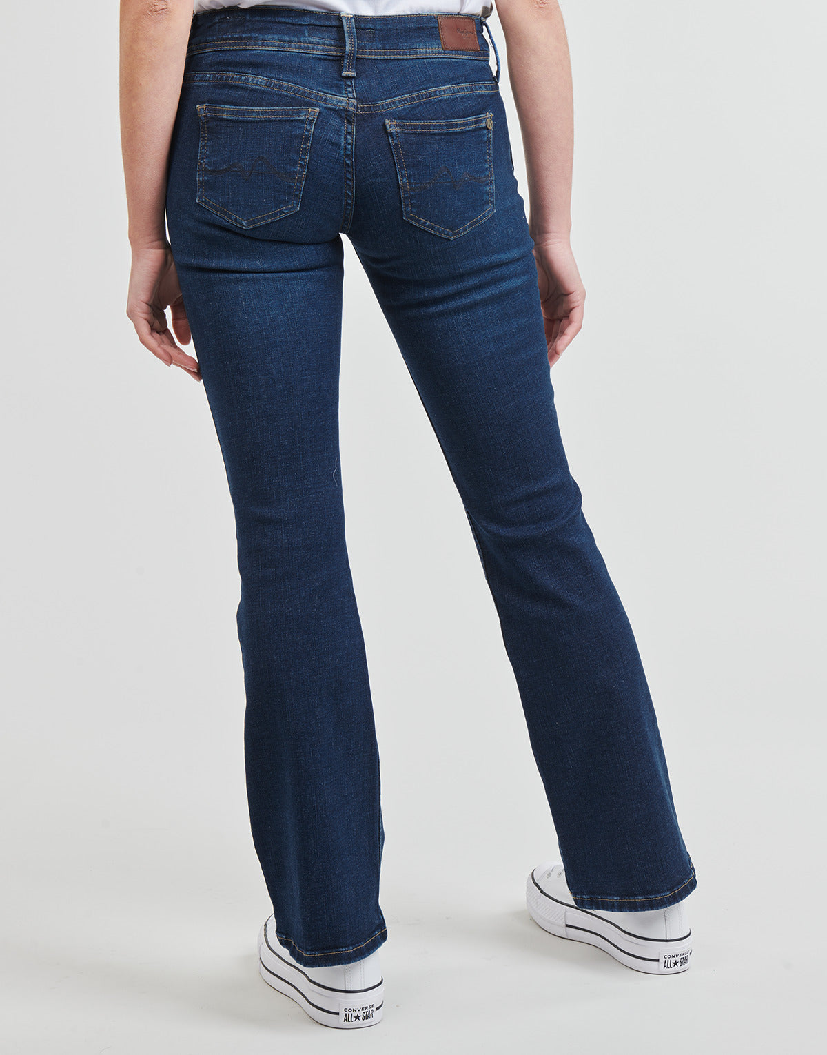 Jeans Flare Donna Pepe jeans  SLIM FIT FLARE LW  Blu