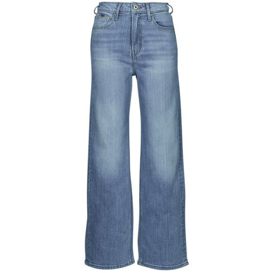 Jeans Flare Donna Pepe jeans  WIDE LEG JEANS UHW  Blu