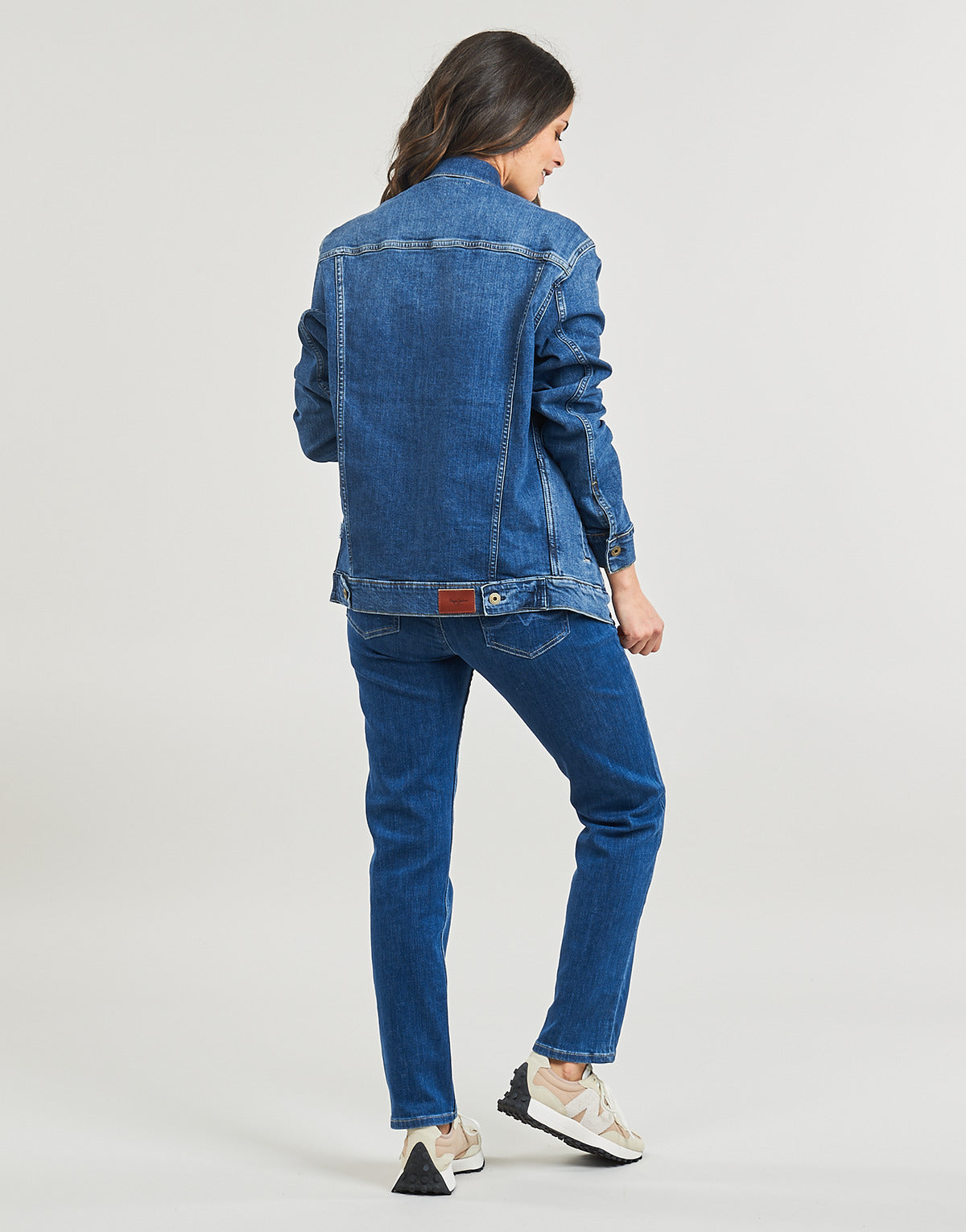 Giacca in jeans Donna Pepe jeans  BOYFRIEND JACKET  Blu