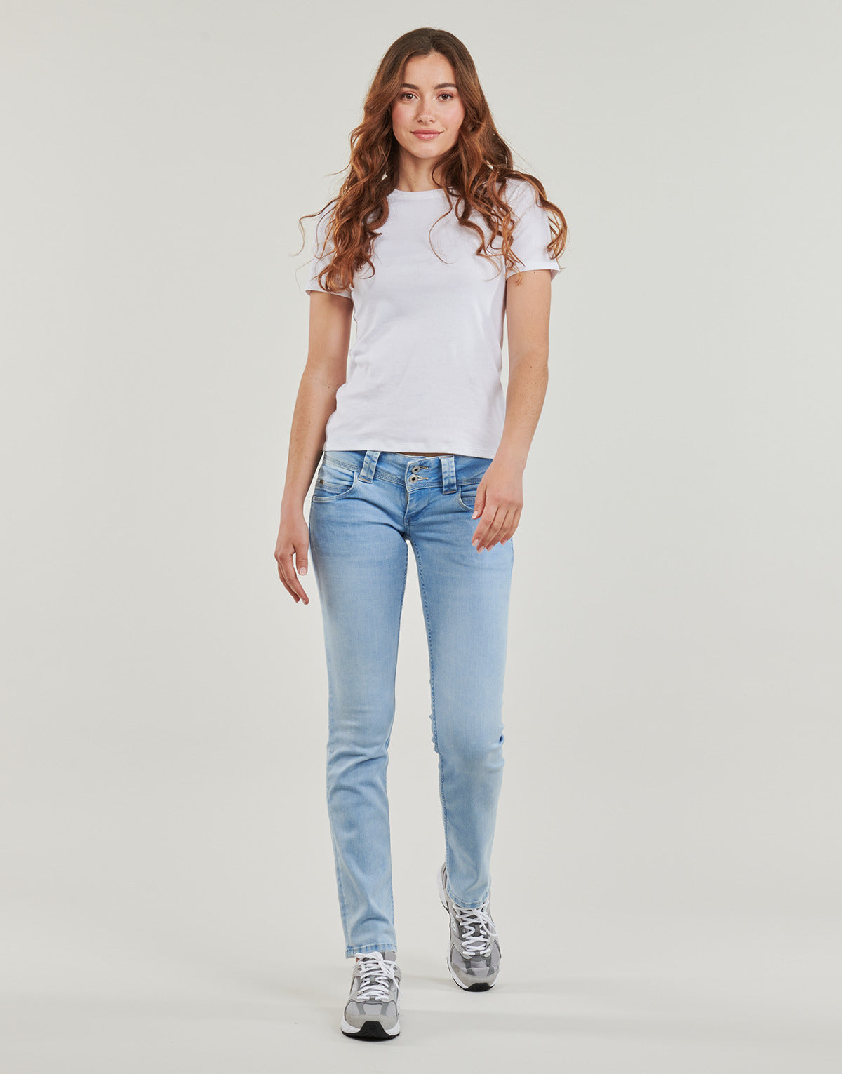 Jeans Slim Donna Pepe jeans  SLIM JEANS LW  Blu