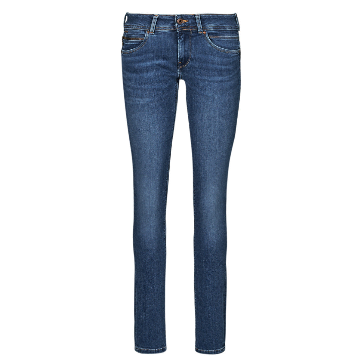 Jeans Slim Donna Pepe jeans  SLIM JEANS LW  Blu