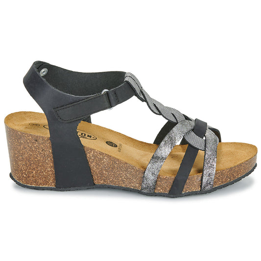 Sandali Donna Plakton BROOKS Nero