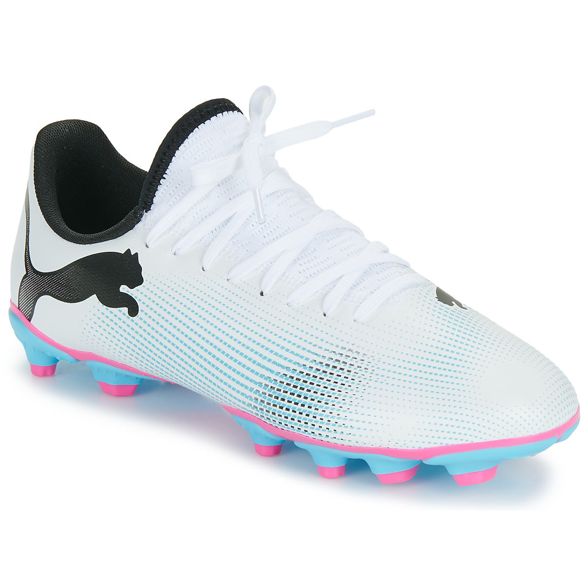 Calcio ragazza Puma  FUTURE 7 PLAY FG/AG Jr  Bianco