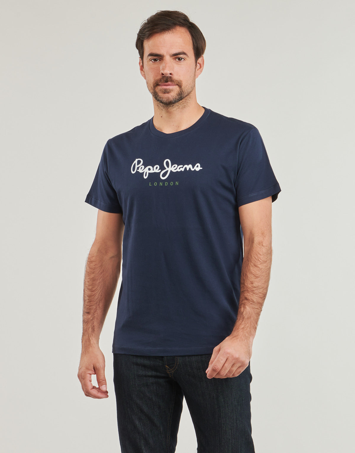 T-shirt Uomo Pepe jeans  EGGO N  Marine