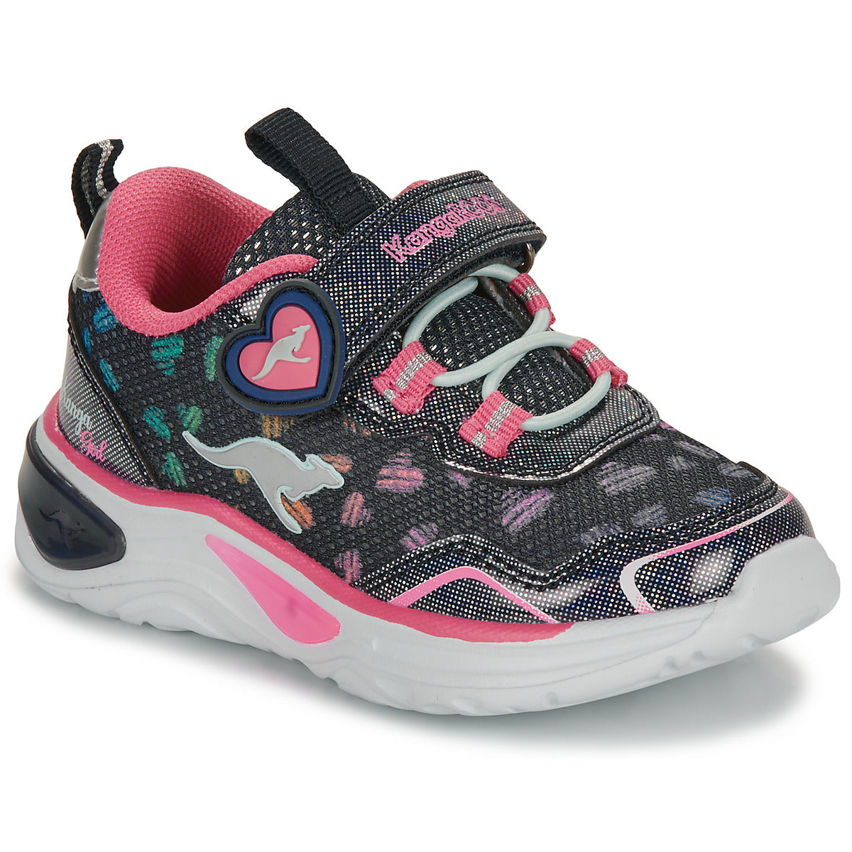 Scarpe bambini ragazza Kangaroos  K-SLG Lovin EV  Blu