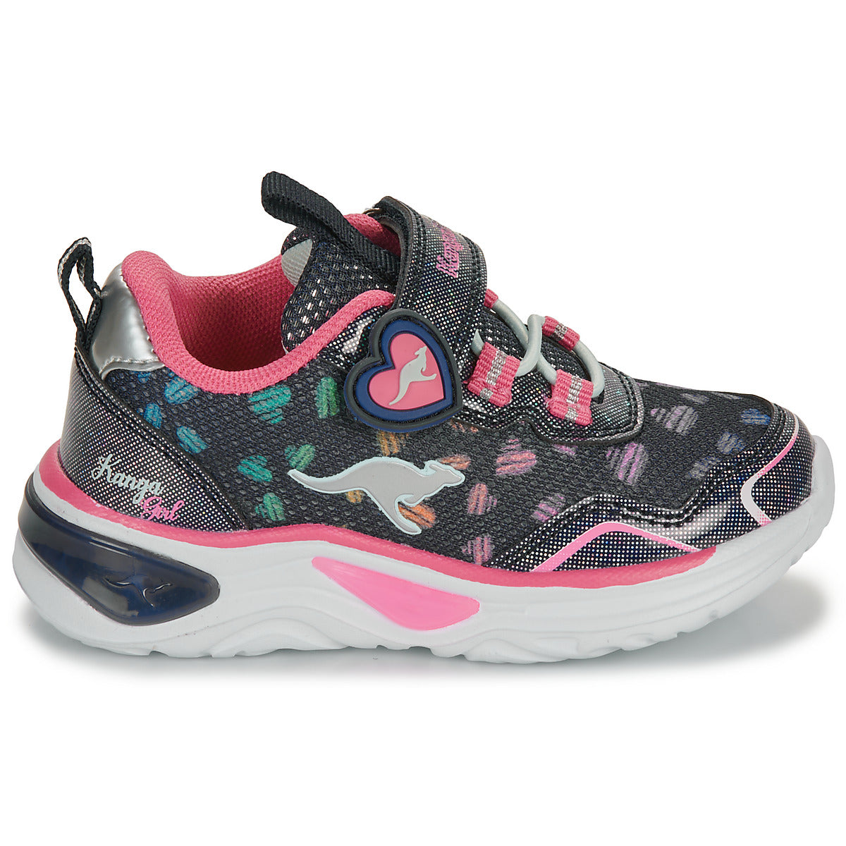 Scarpe bambini ragazza Kangaroos  K-SLG Lovin EV  Blu