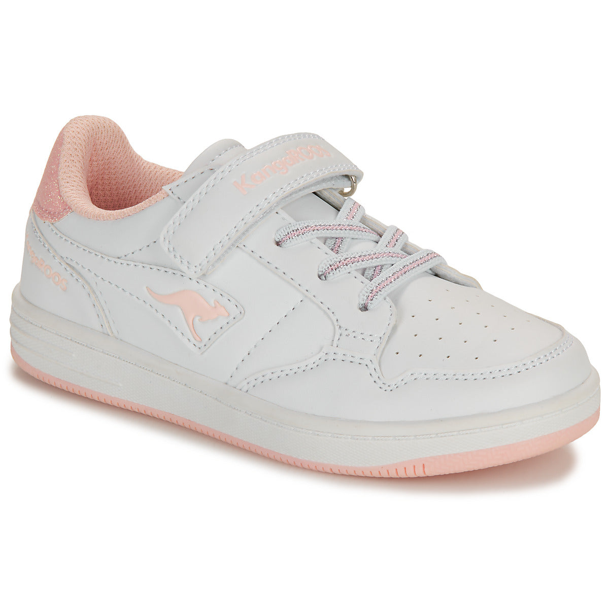 Scarpe bambini ragazza Kangaroos  K-CP Fresh EV  Bianco