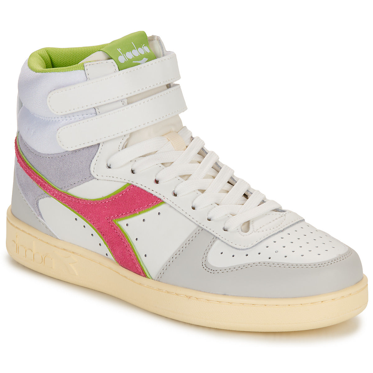 Sneakers alte Donna Diadora  MAGIC BASKET MID  Rosa