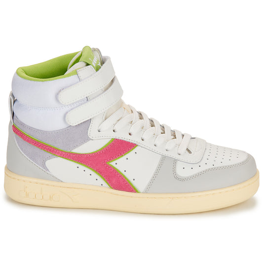 Sneakers alte Donna Diadora  MAGIC BASKET MID  Rosa