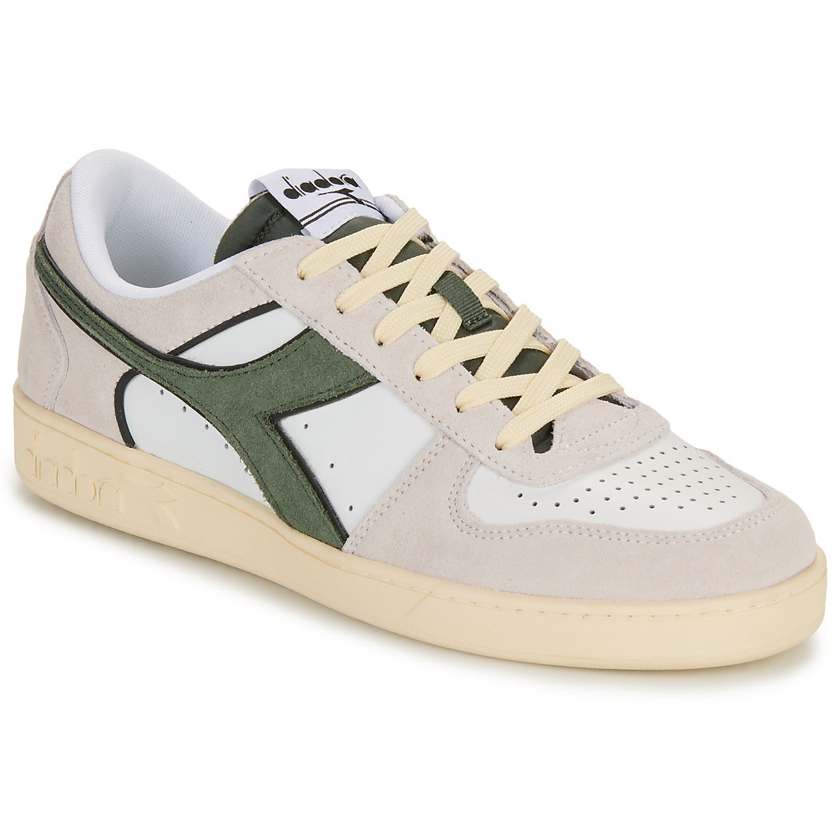 Sneakers basse Donna Diadora  MAGIC BASKET LOW SUEDE  Bianco