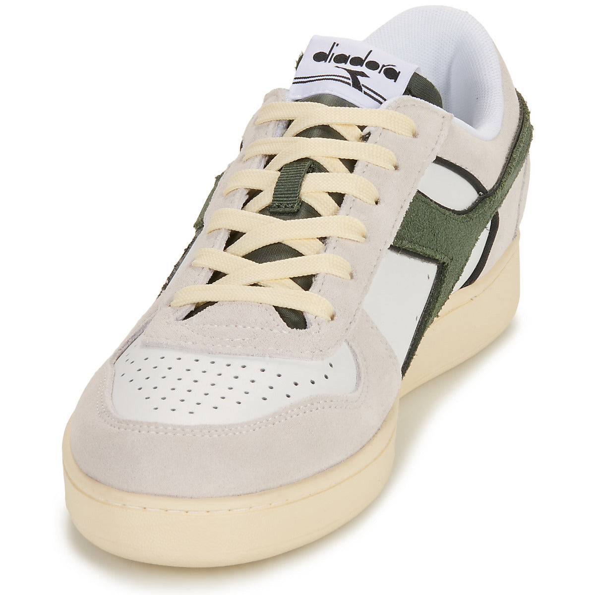 Sneakers basse Donna Diadora  MAGIC BASKET LOW SUEDE  Bianco