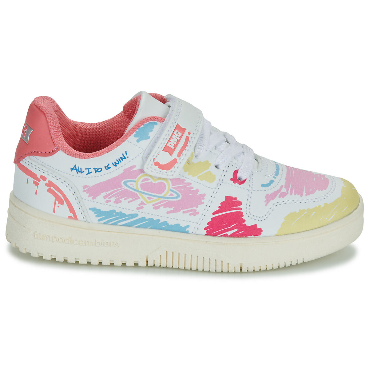 Scarpe bambini ragazza Primigi  B G PLAYER  Bianco