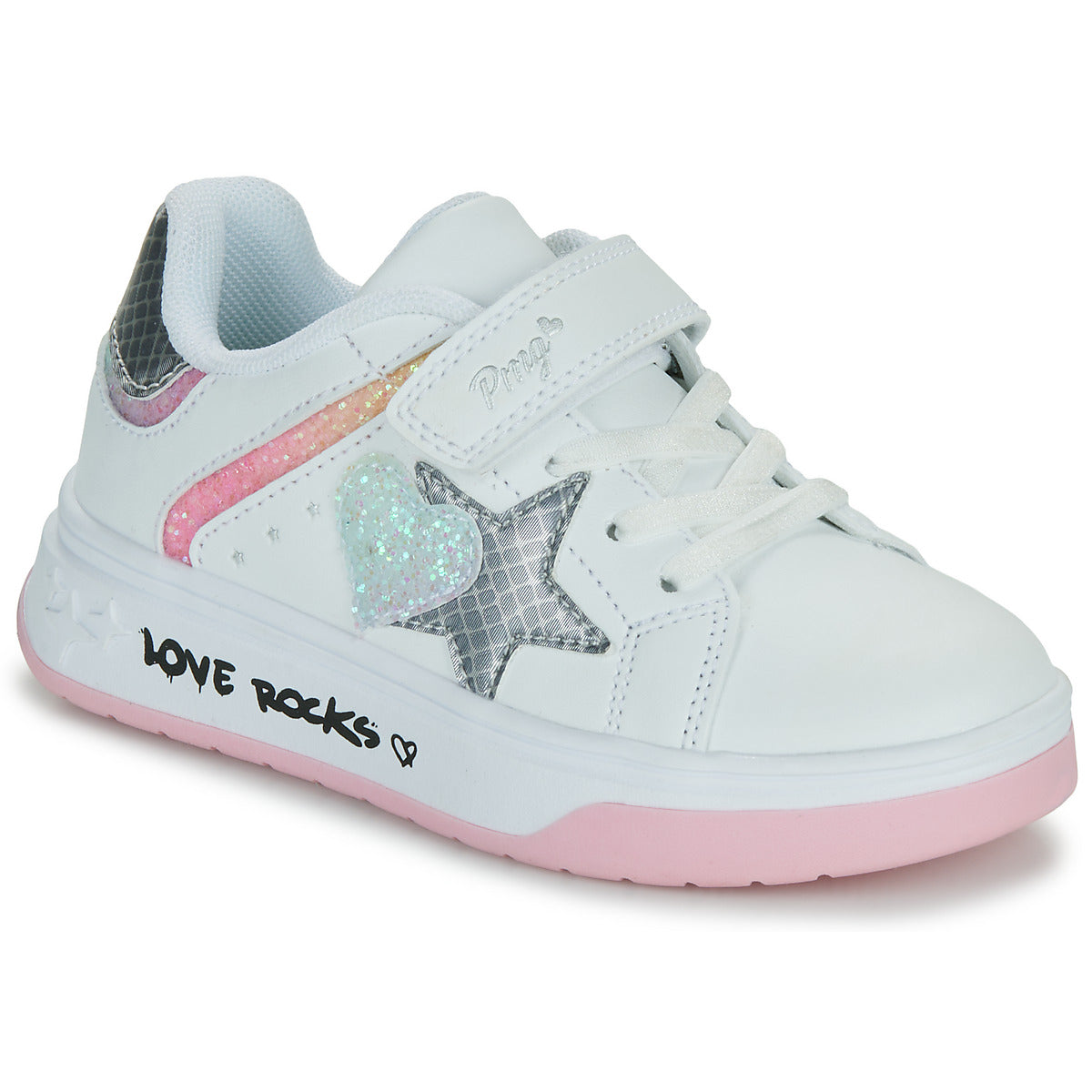 Scarpe bambini ragazza Primigi  B G GLAM  Bianco