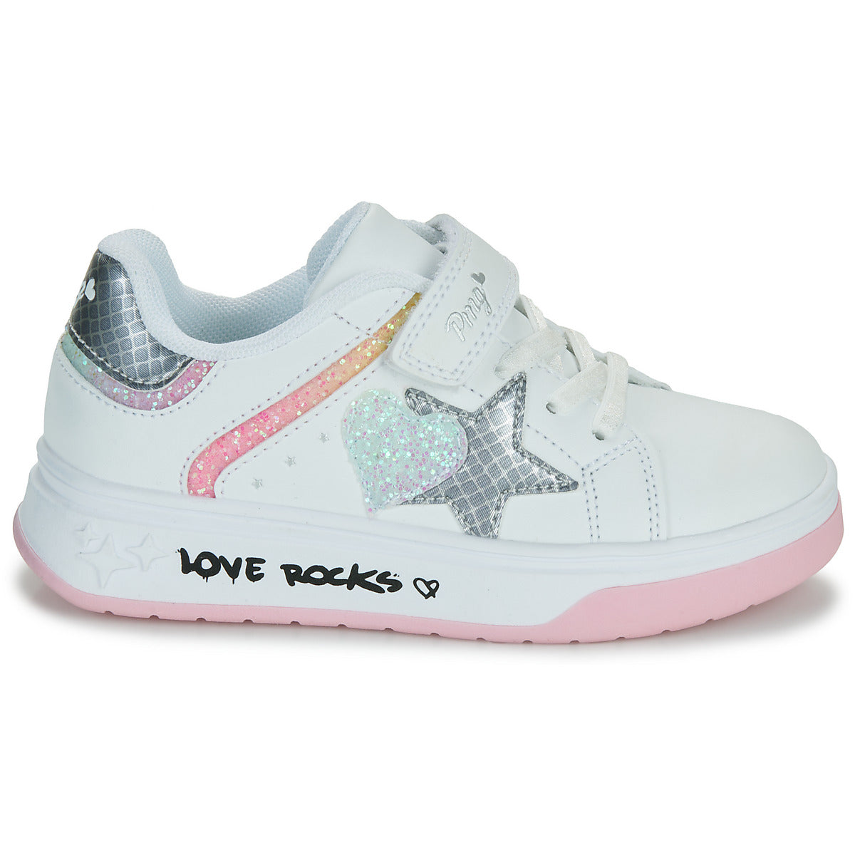 Scarpe bambini ragazza Primigi  B G GLAM  Bianco