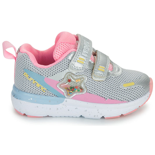 Scarpe bambini ragazza Primigi  BABY RUNNER  Argento