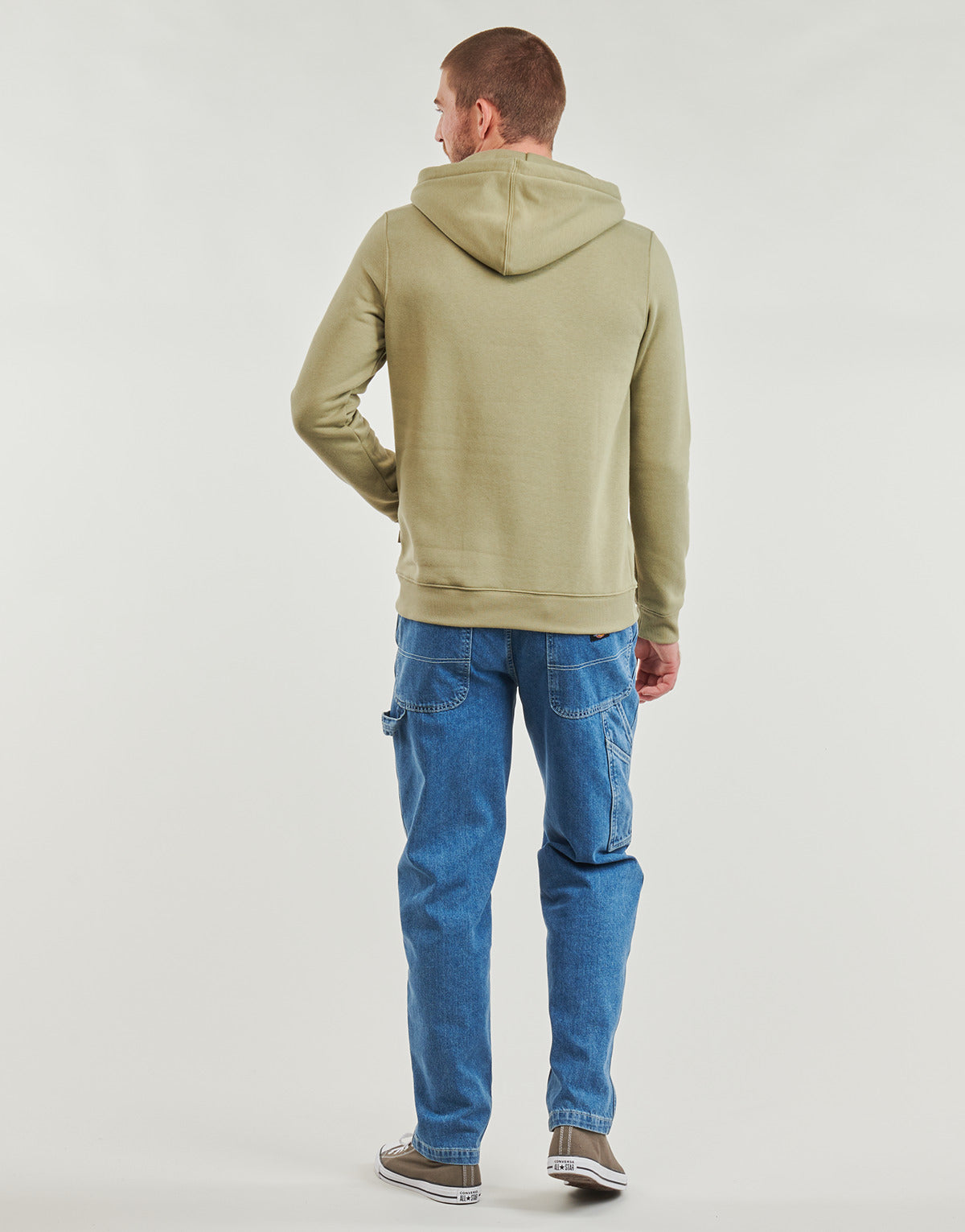 Felpa Uomo Dickies  OAKPORT HOODIE  Kaki