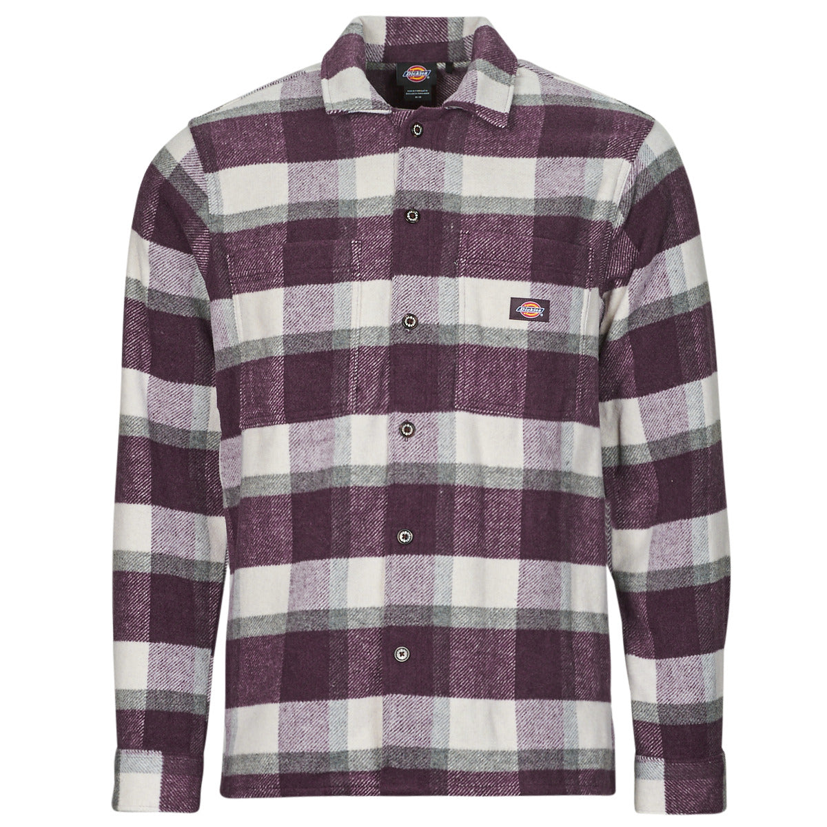 Camicia a maniche lunghe Uomo Dickies  PLAID COALING LS SHIRT  Viola