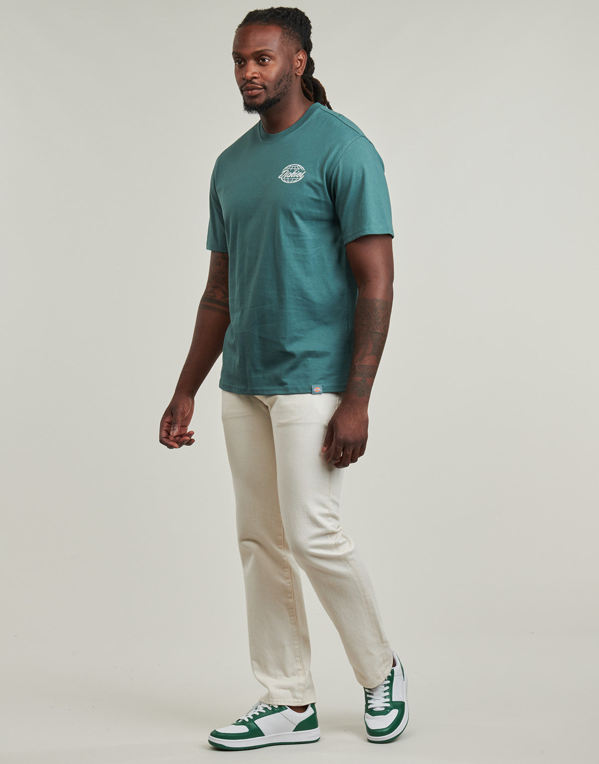 T-shirt Uomo Dickies  DICKIES GLOBE TEE SS  Verde