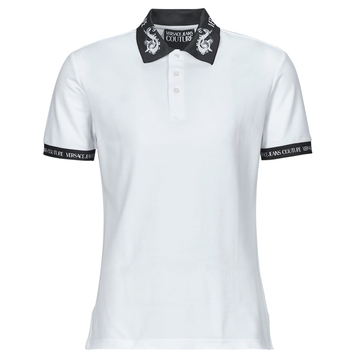 Polo Uomo Versace Jeans Couture  76GAGT00  Bianco