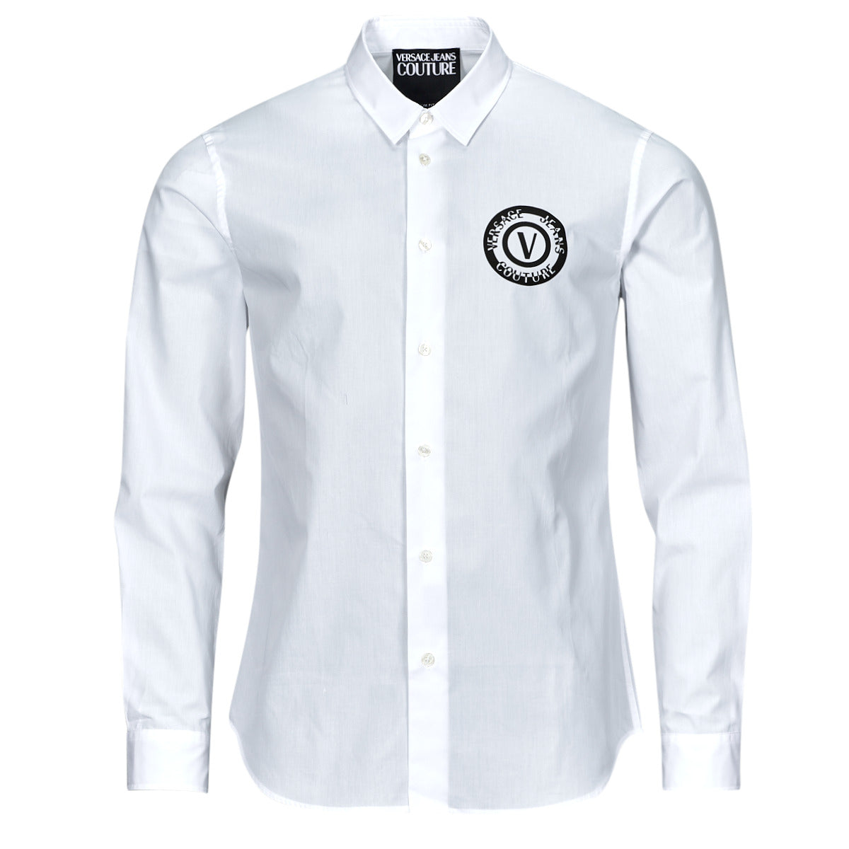 Camicia a maniche lunghe Uomo Versace Jeans Couture  76GALYS1  Bianco