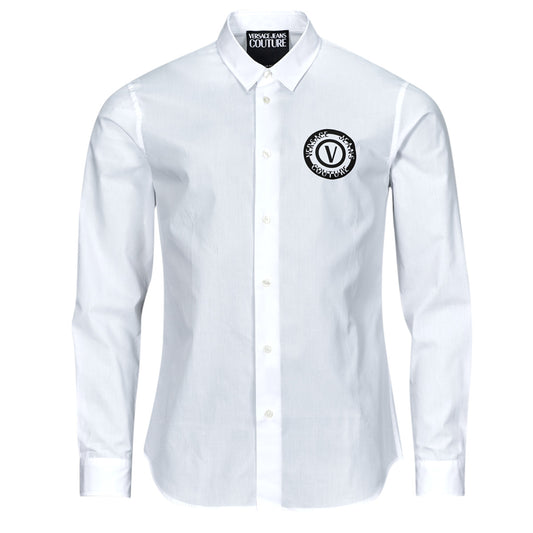 Camicia a maniche lunghe Uomo Versace Jeans Couture  76GALYS1  Bianco