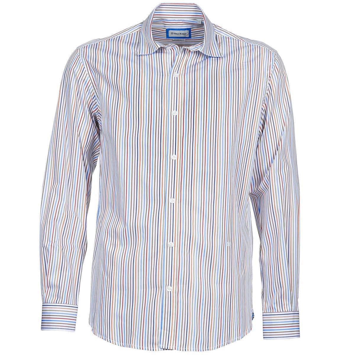 Camicia a maniche lunghe Uomo Serge Blanco DORILANDO Blu