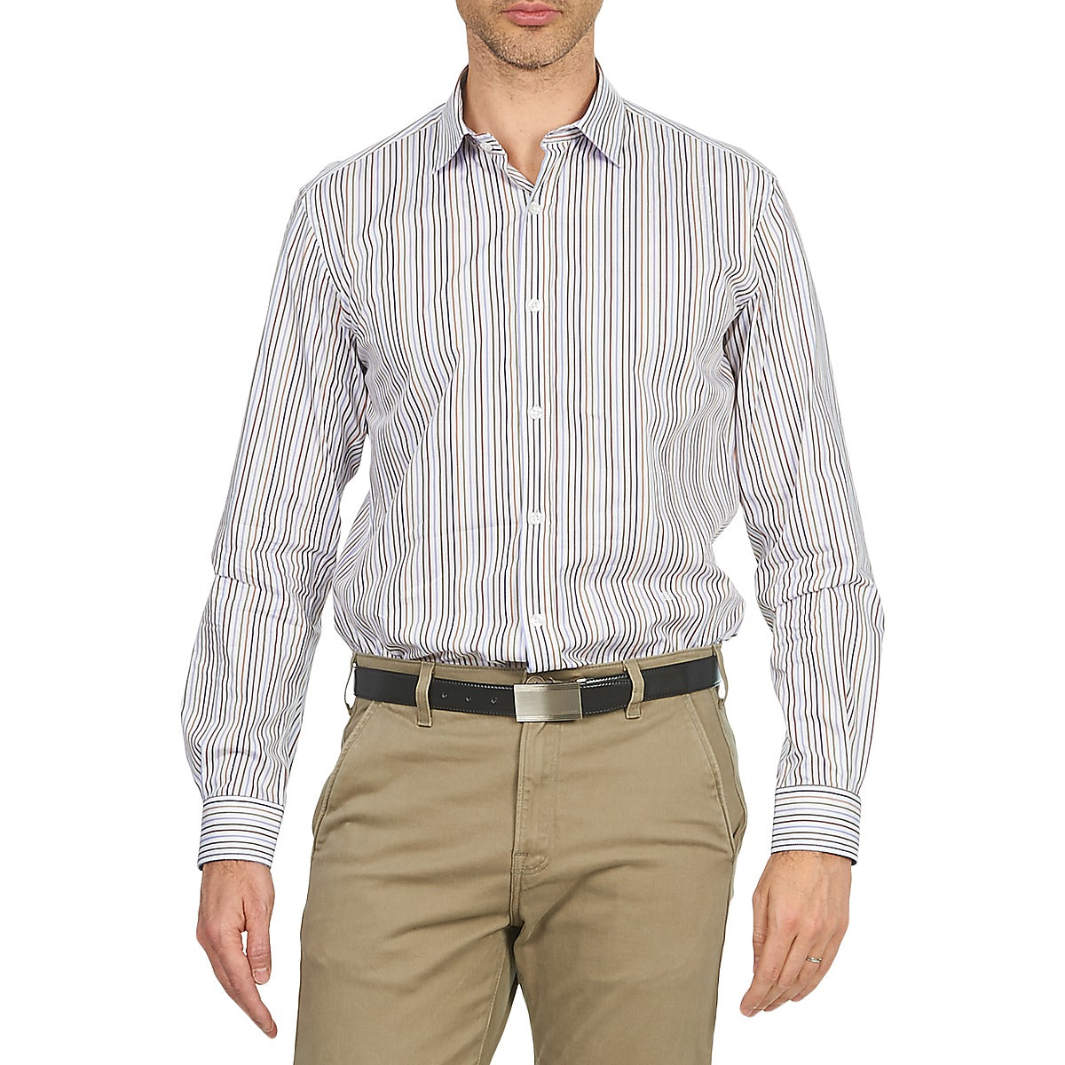 Camicia a maniche lunghe Uomo Serge Blanco DORILANDO Blu