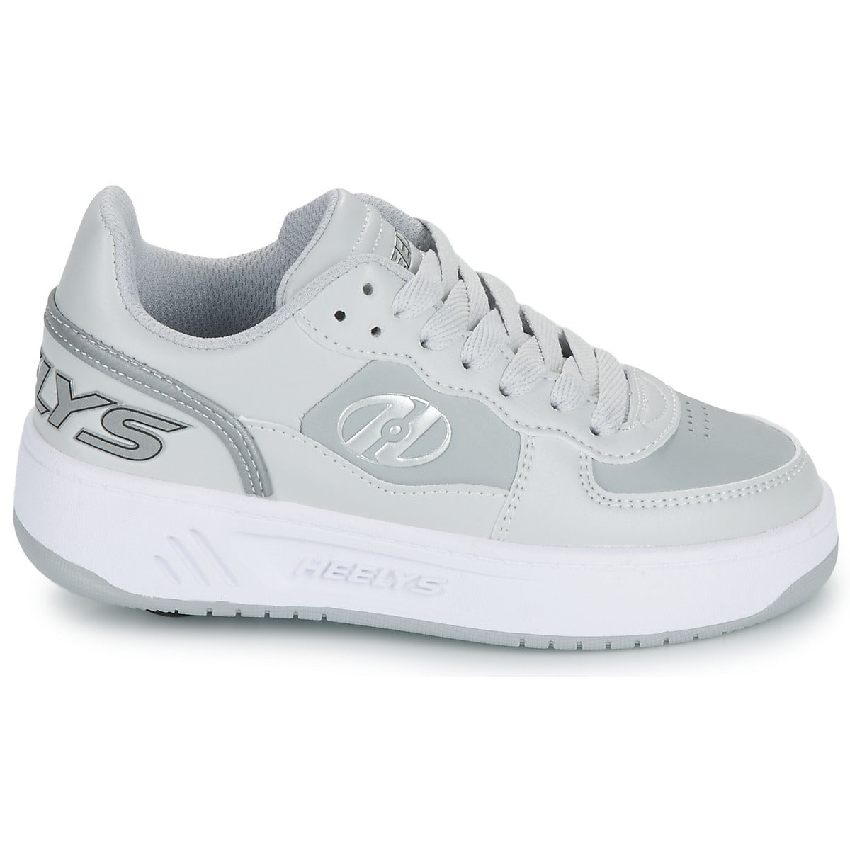 Scarpe con rotelle ragazzo Heelys  REZERVE LOW SMOOTH PU  Grigio