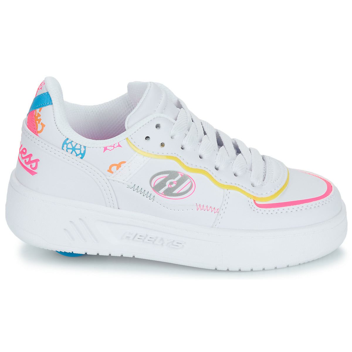 Scarpe con rotelle ragazza Heelys  REZERVE FN GUESS  Bianco