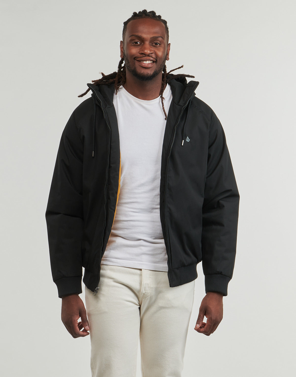 Giubbotto Uomo Volcom HERNAN 10K JACKET Nero