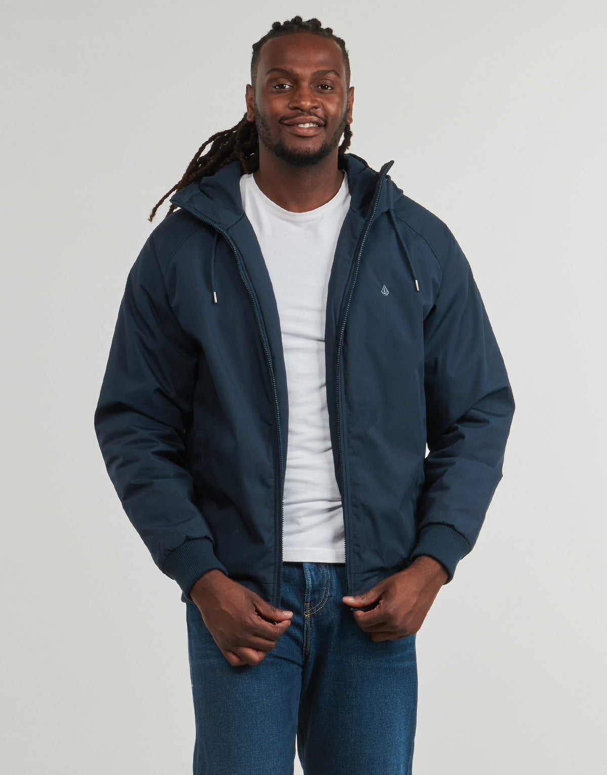 Giubbotto Uomo Volcom HERNAN 10K JACKET Marine