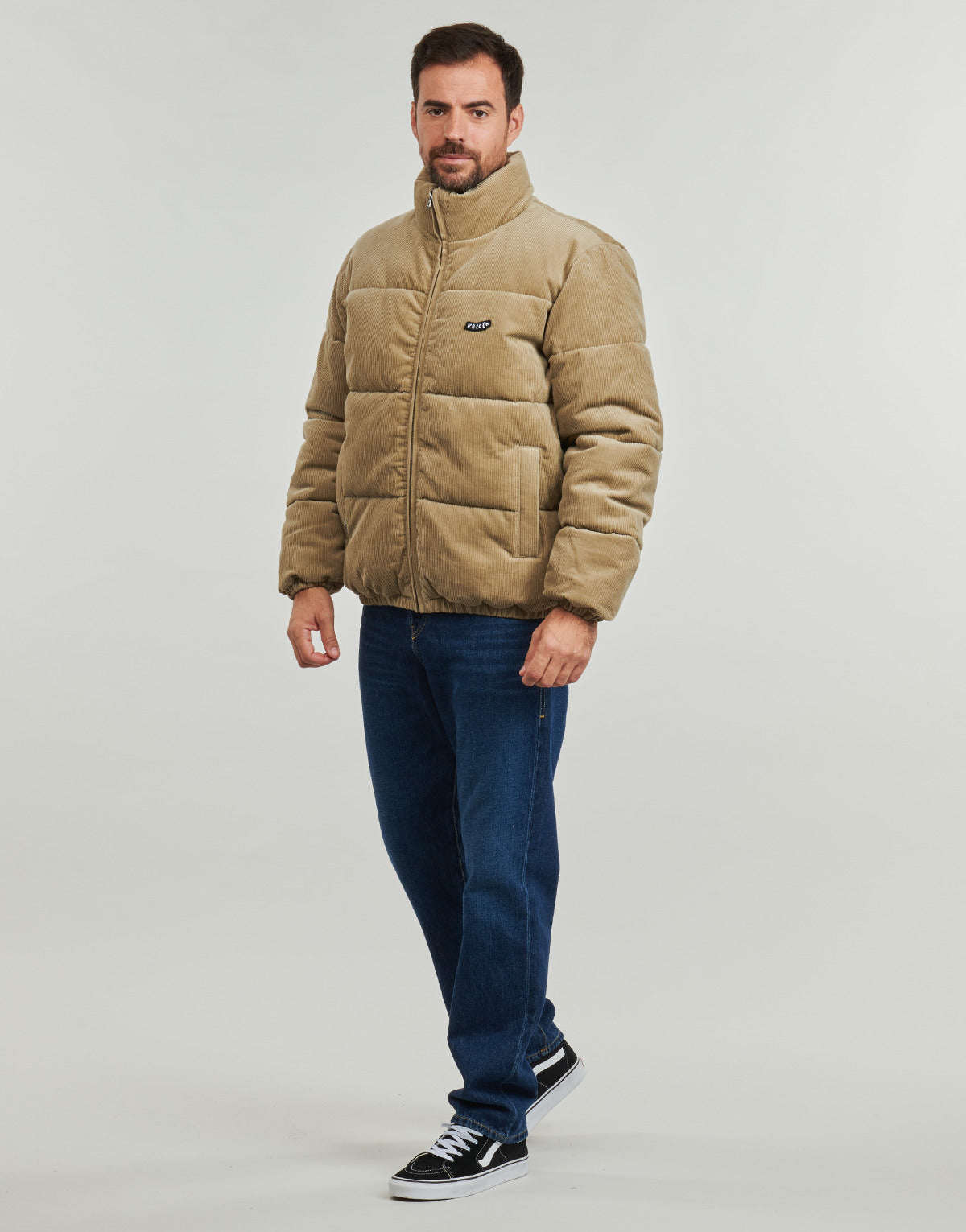 Piumino Uomo Volcom WALLTZ CORD JACKET Beige
