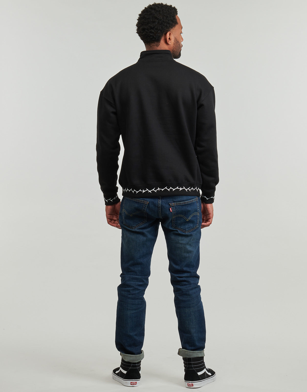 Felpa Uomo Volcom MOCKLOV CREW Nero