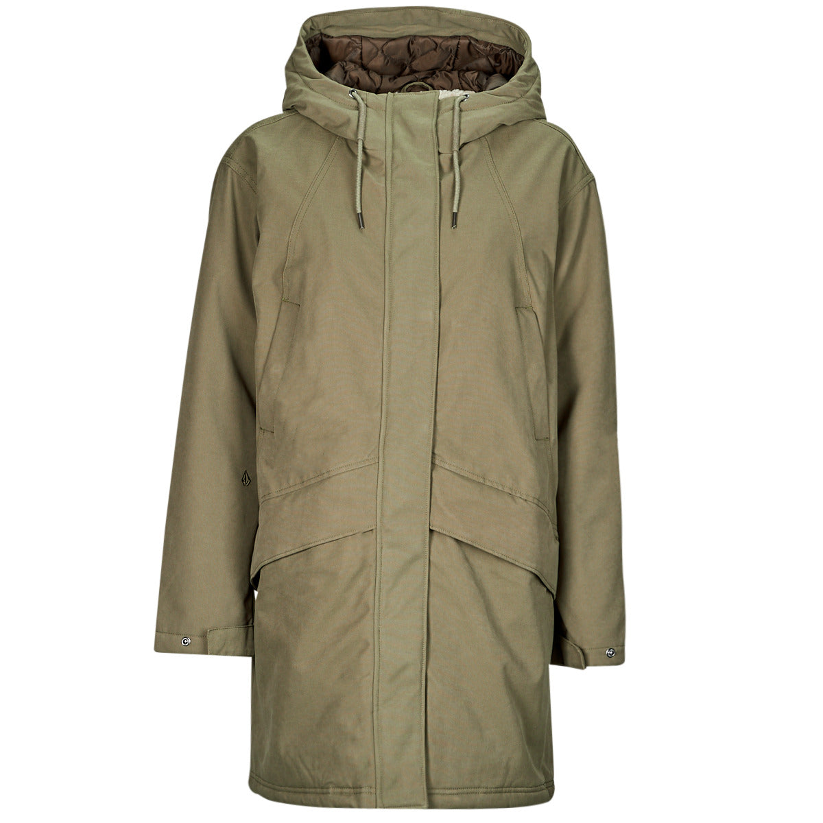 Parka Donna Volcom SOMESTONE 10K PARKA Kaki