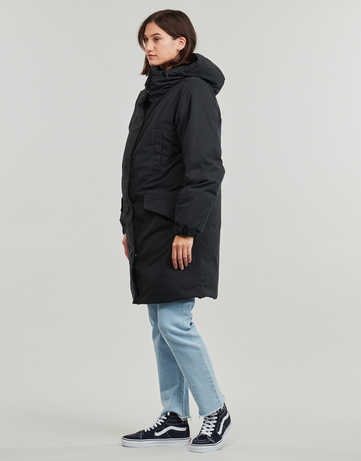 Parka Donna Volcom SLEEPI PUFF UP PARKA Nero