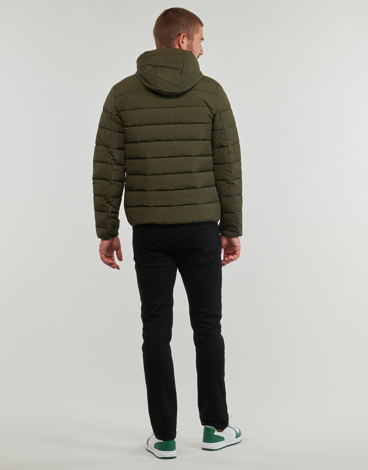 Piumino Uomo Lyle & Scott JK1546V Verde