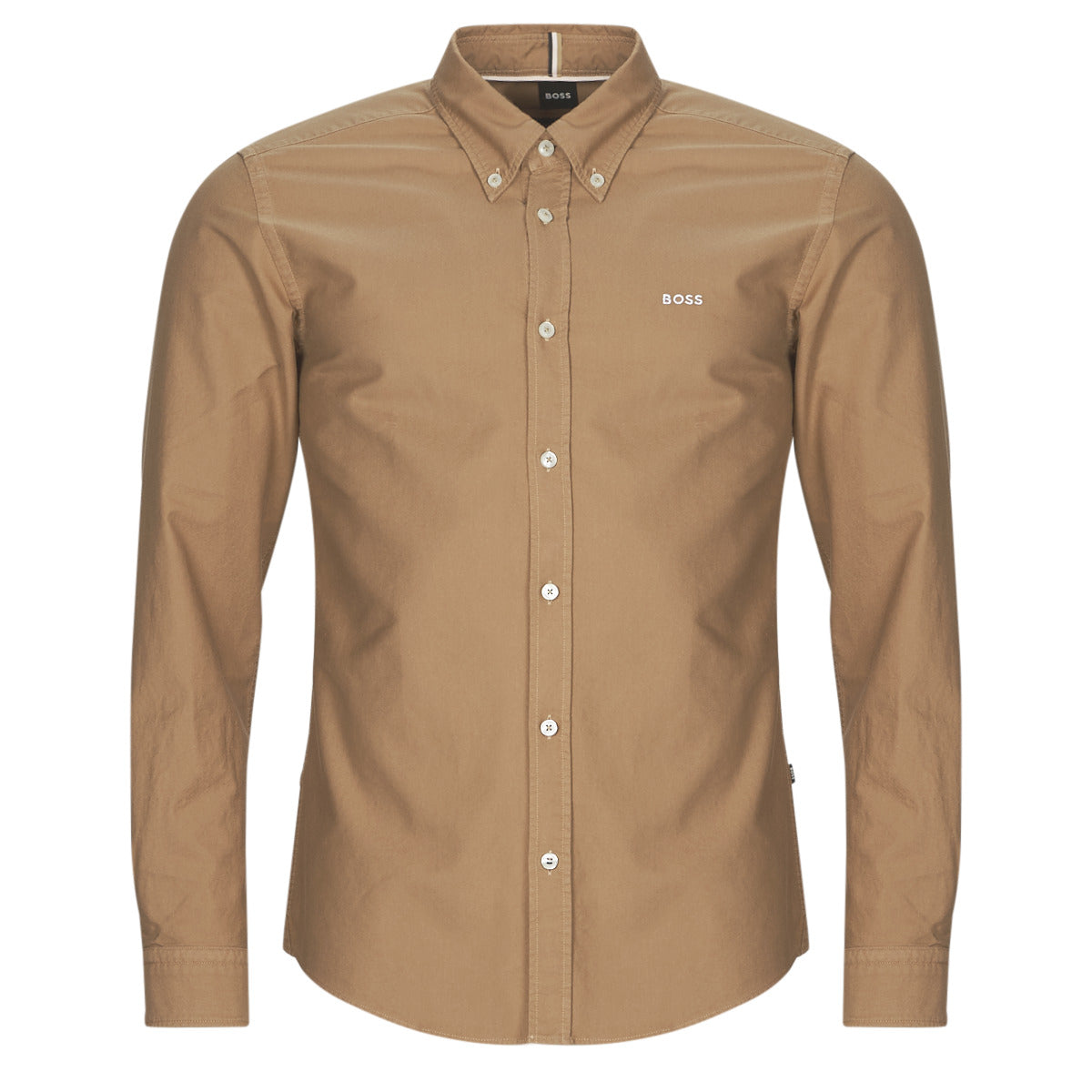 Camicia a maniche lunghe Uomo BOSS  H-ROAN-BD-E-C1-243  Beige