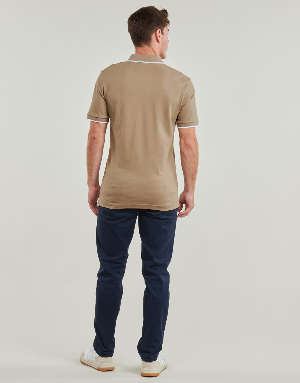 Polo Uomo BOSS  Passertip  Beige