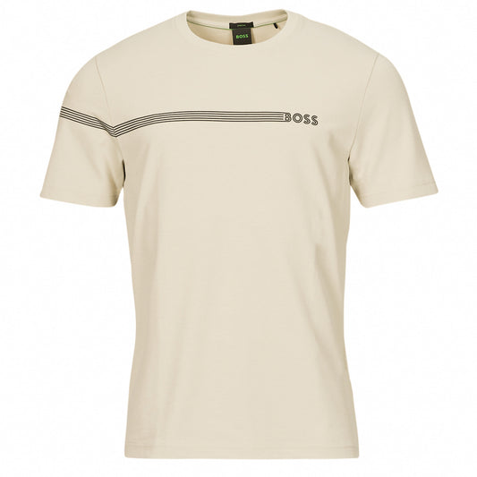 T-shirt Uomo BOSS  Tee 5  Beige