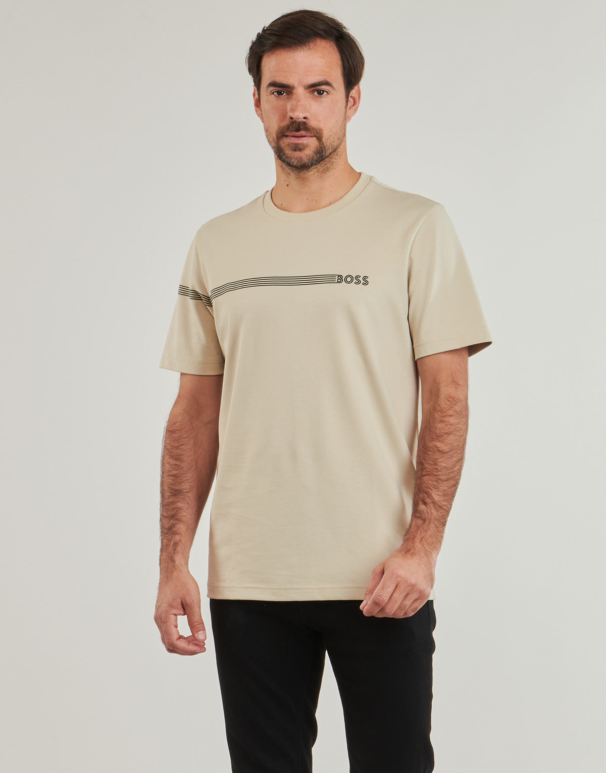 T-shirt Uomo BOSS  Tee 5  Beige