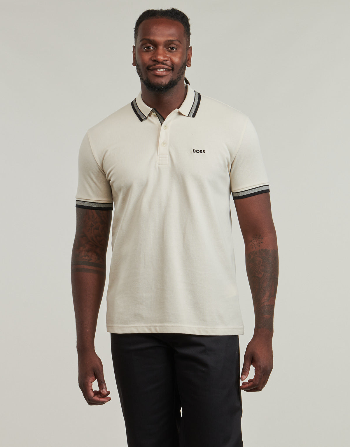 Polo Uomo BOSS  Paddy  Beige