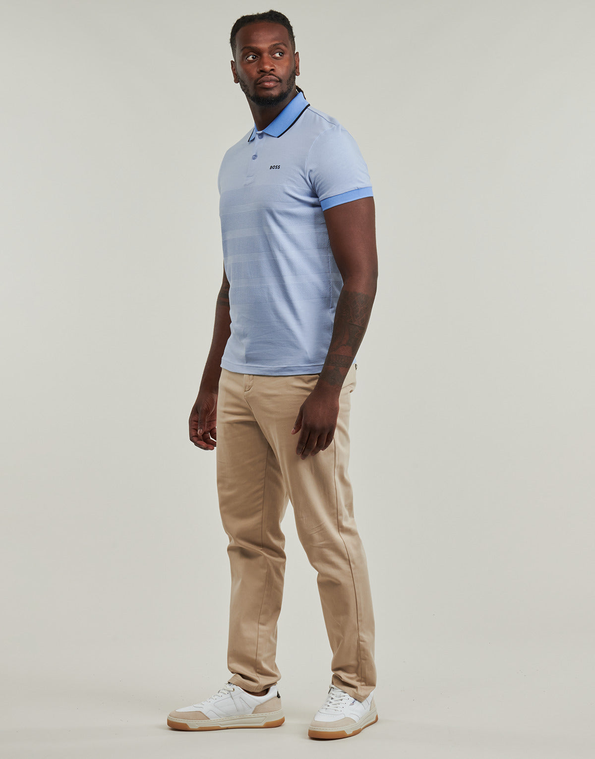 Polo Uomo BOSS  Paddy 5  Blu