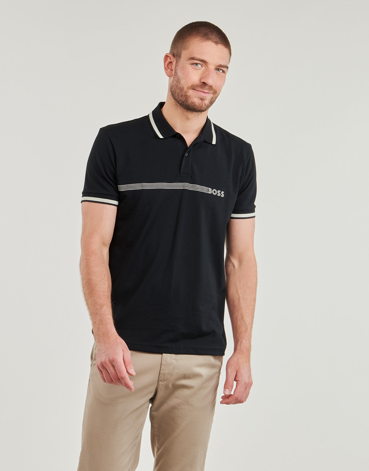 Polo Uomo BOSS  Paddy 1  Nero