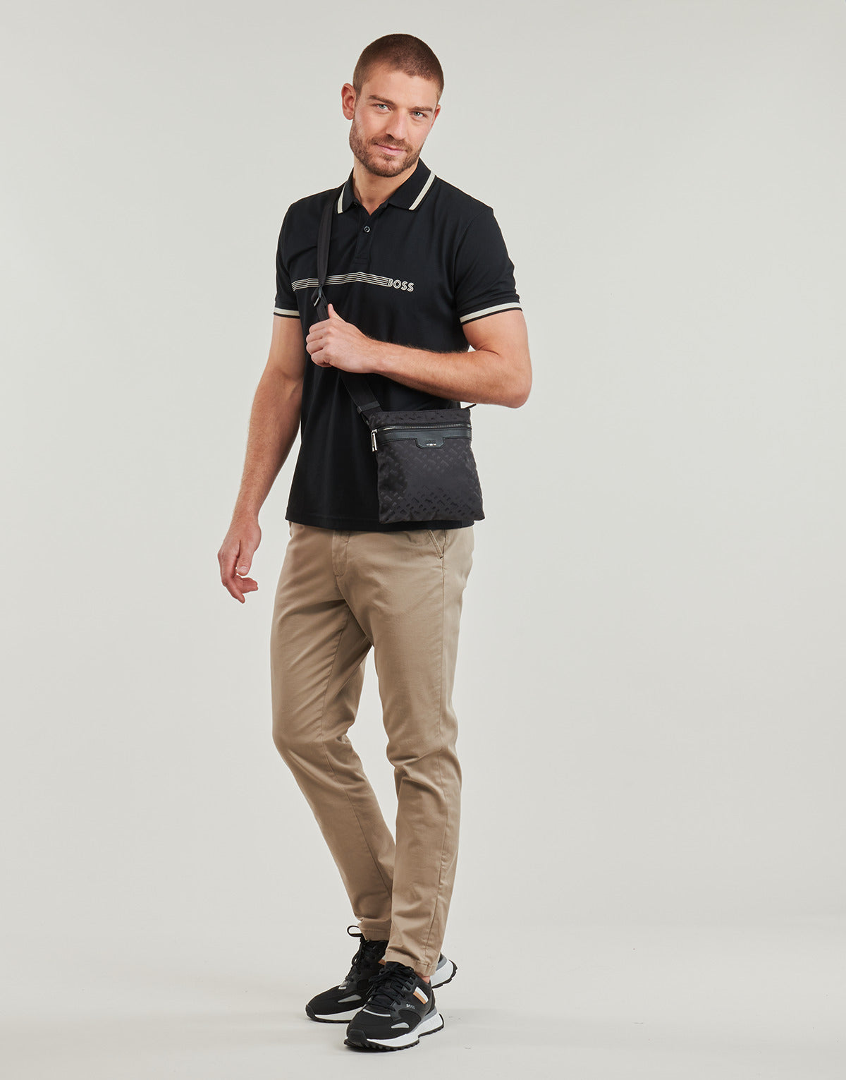 Polo Uomo BOSS  Paddy 1  Nero