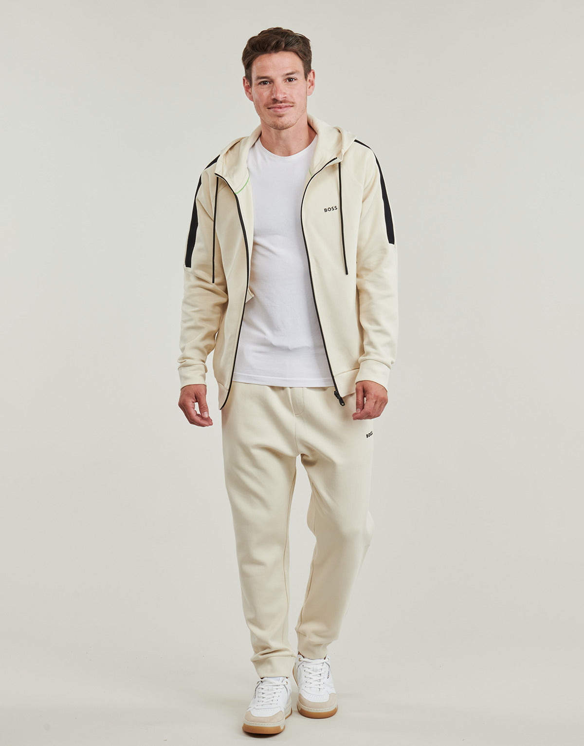 Tuta Uomo BOSS  Tracksuit Set  Beige