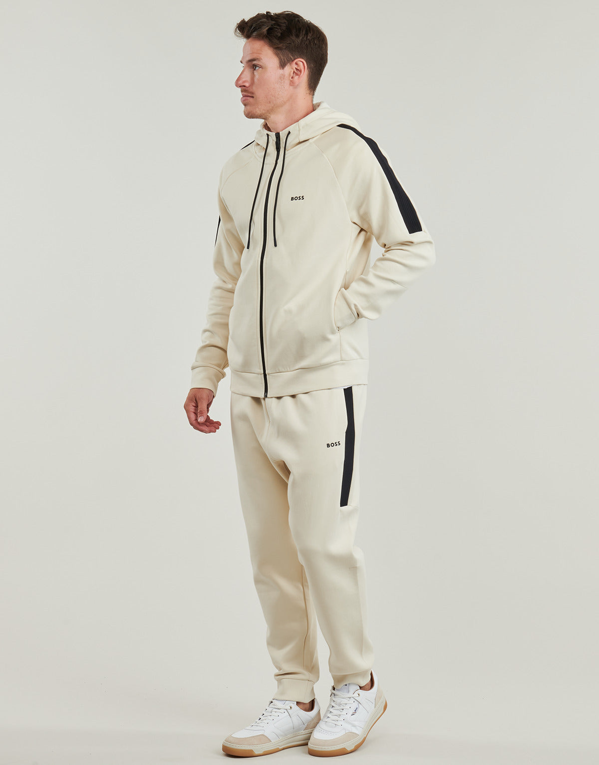 Tuta Uomo BOSS  Tracksuit Set  Beige