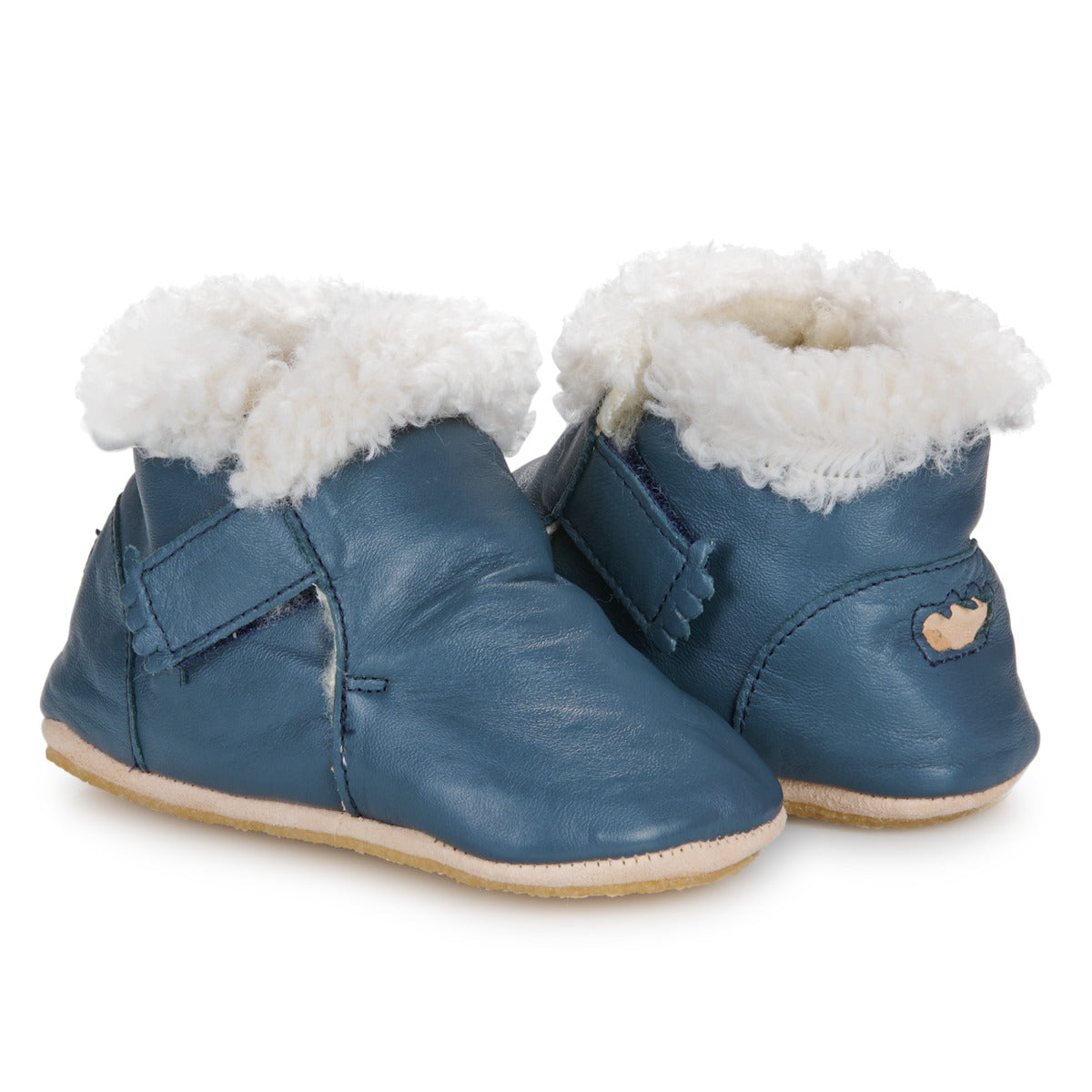 Pantofole bambini ragazza Easy Peasy MY FOUBLU Blu