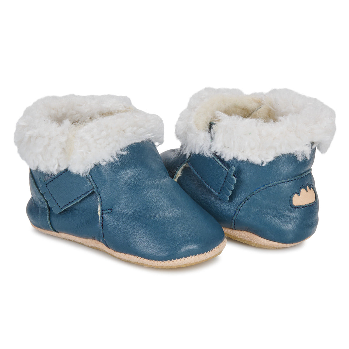 Pantofole bambini ragazza Easy Peasy MY FOUBLU Blu