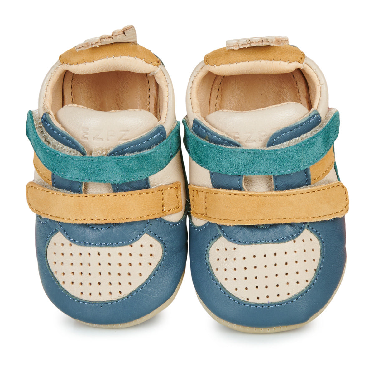 Scarpe bambini ragazza Easy Peasy  MY PRE BASBKET VELCRO  Multicolore