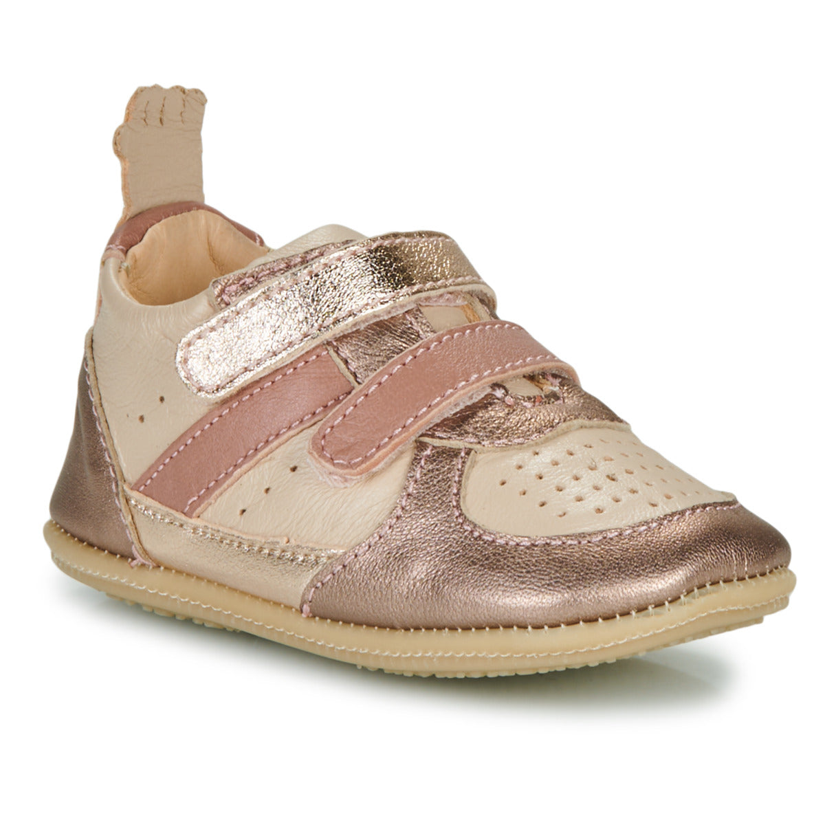 Scarpe bambini ragazza Easy Peasy  MY PRE BASBKET VELCRO  Rosa